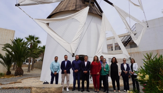 molino noticias - Carboneras recupera el esplendor del Molino del Cabecico del Aire tras rehabilitarlo con una subvención de la Junta