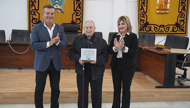 homenaje centenerio - Carboneras homenajea a Sebastián Aguado al cumplir 100 años como un ejemplo de vida y de vínculo con su pueblo